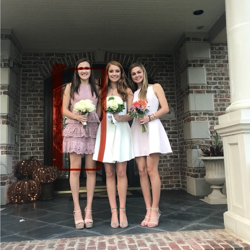 Pink Aqua mini dress